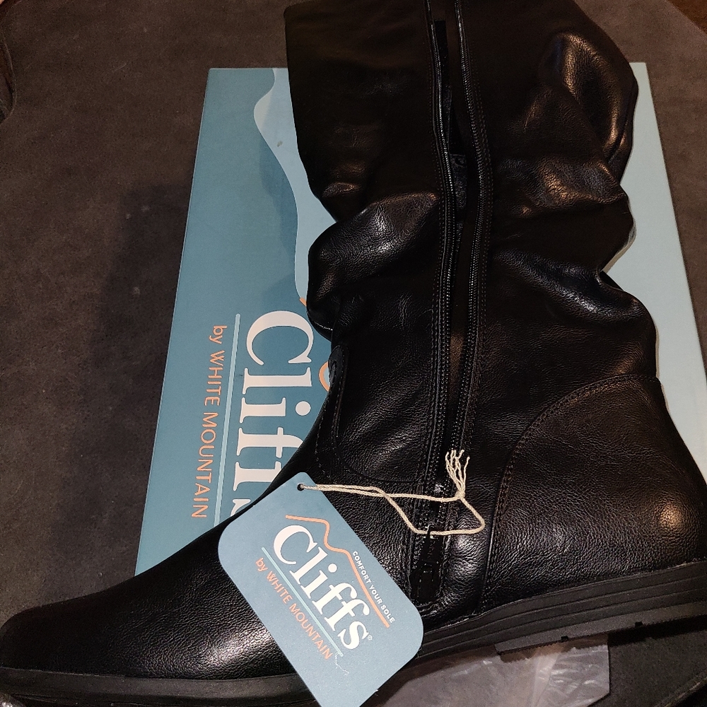 Cliffs Size 11 Women's Black Boots